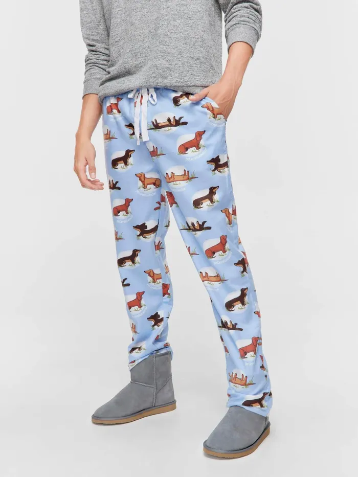 Men Penny Spot Flannelette Pj Pant Multi Peter Alexander Pants