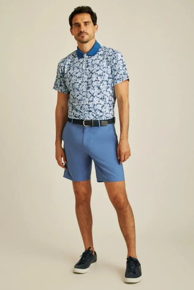Men Performance Link Shorts Dutch Blue Bonobos Casual Shorts