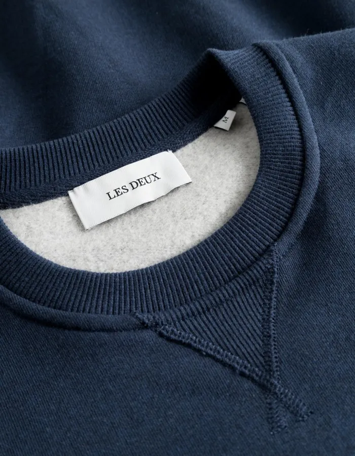 Men Piece Sweatshirt 20 8211 Blueprint MelangeLight Sand Les Deux HoodiesSweatshirts