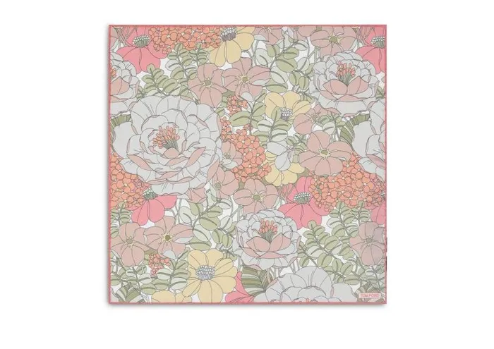 Men Pocket Squares Tom Ford Hydrangea Silk Pocket Square Gold