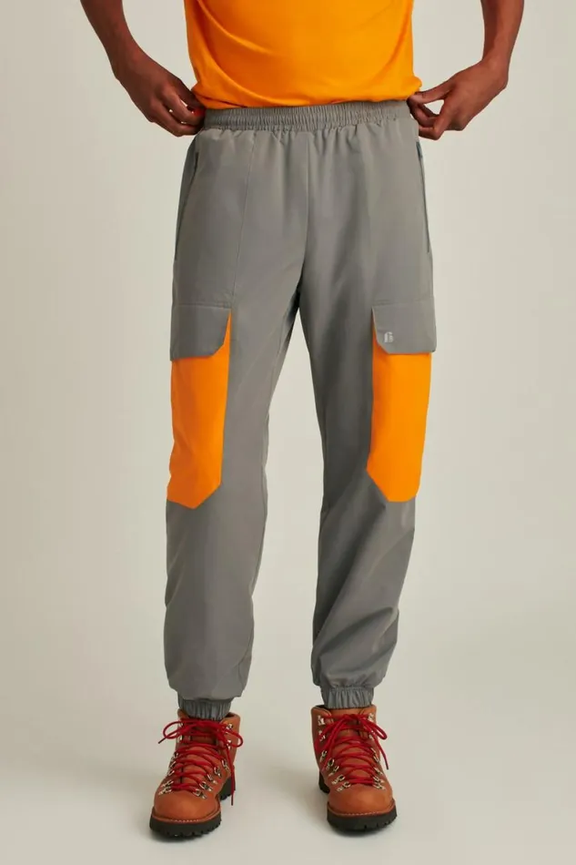 Men Polar Fleece Lined Pants Smoke Grey Bonobos Joggers and Athleisure