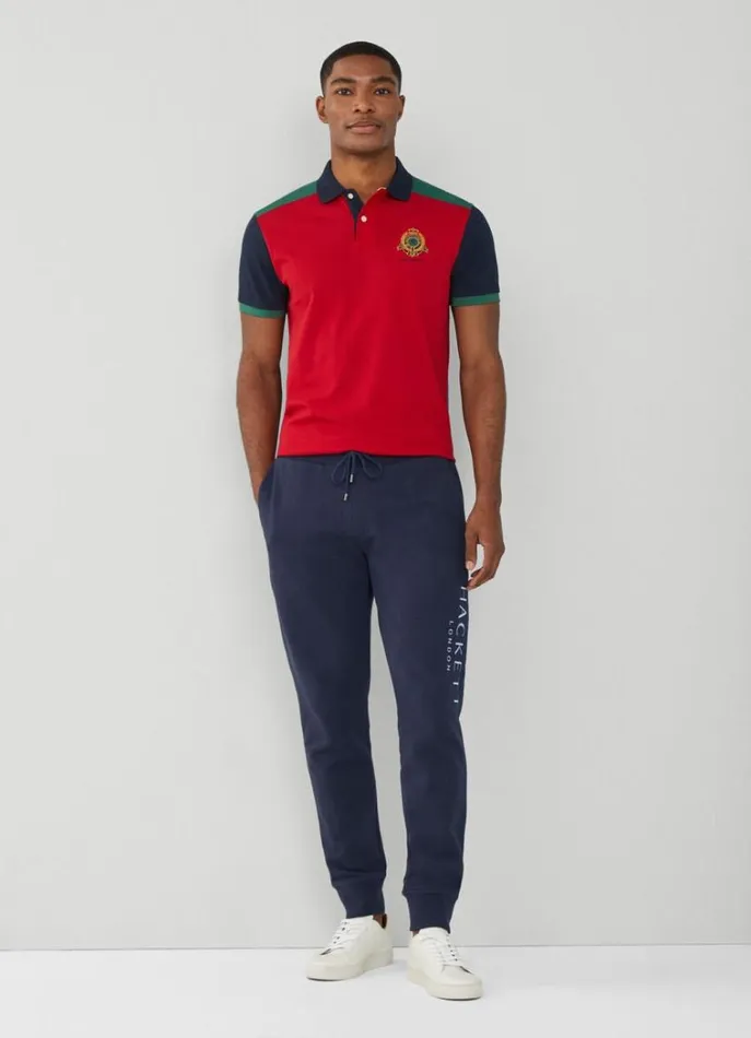 Men Polo Shirts Hackett London Classic Fit Heritage Polo Red