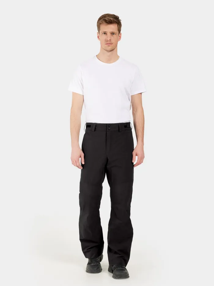Men Povel Pants Black Didriksons Walking Trousers