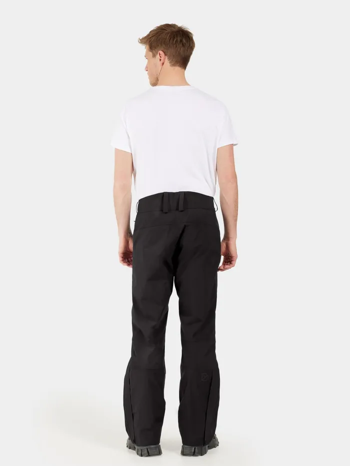 Men Povel Pants Black Didriksons Walking Trousers