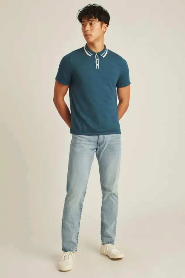 Men Premium 4Way Stretch Jeans Light Cosmic Wash Bonobos Jeans