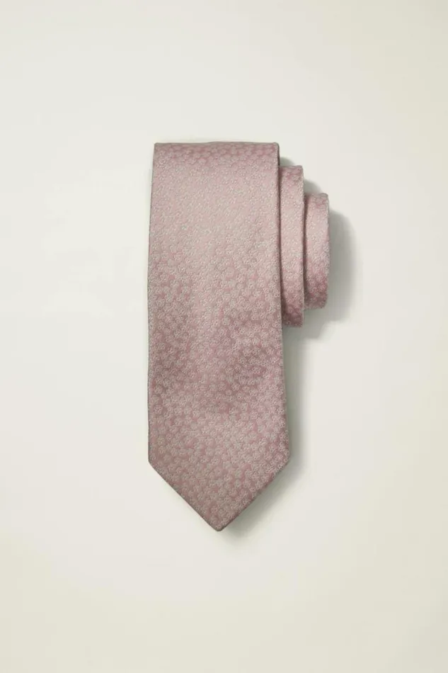 Men Premium Necktie Lilac Floral Bonobos Ties and Pocket Squares