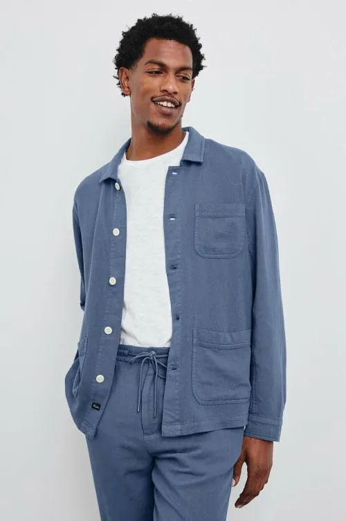 Men Rails Jackets and Coats Ambrose Jacket Washed Blue