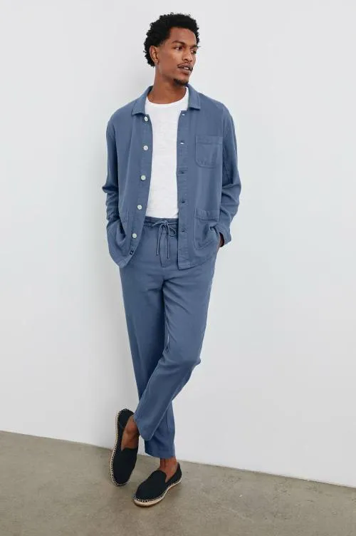 Men Rails Jackets and Coats Ambrose Jacket Washed Blue Men Rails Jackets and Coats Ambrose Jacket Washed Blue