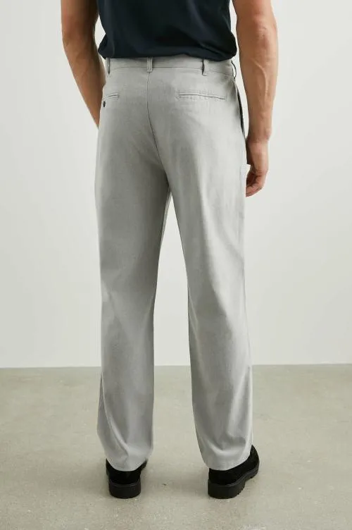 Men Rails Pants Marcellus Pant Soft Grey Melange Men Rails Pants Marcellus Pant Soft Grey Melange