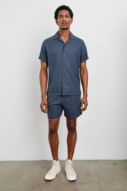 Men Rails Shirts Atlas Shirt Navy Cedar Vertical Men Rails Shirts Atlas Shirt Navy Cedar Vertical