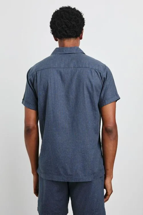 Men Rails Shirts Atlas Shirt Navy Cedar Vertical Men Rails Shirts Atlas Shirt Navy Cedar Vertical
