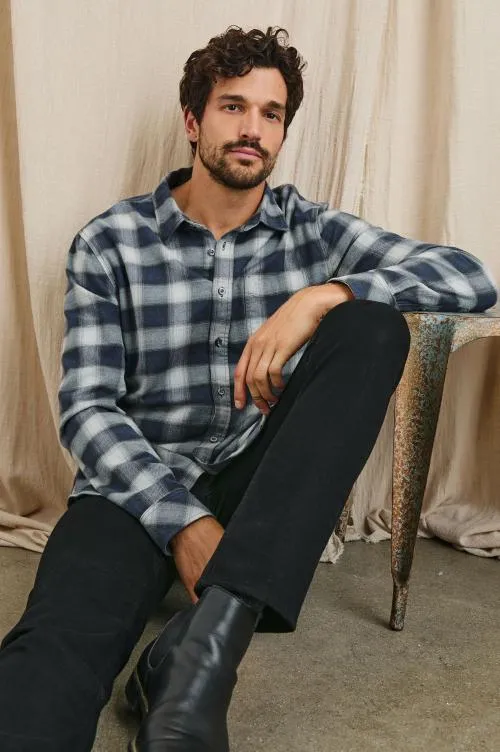 Men Rails Shirts Sussex Shirt Bracken Dove