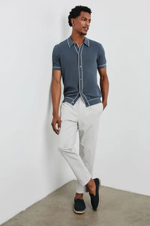 Men Rails Shirts Vernon Shirt Faded Navy