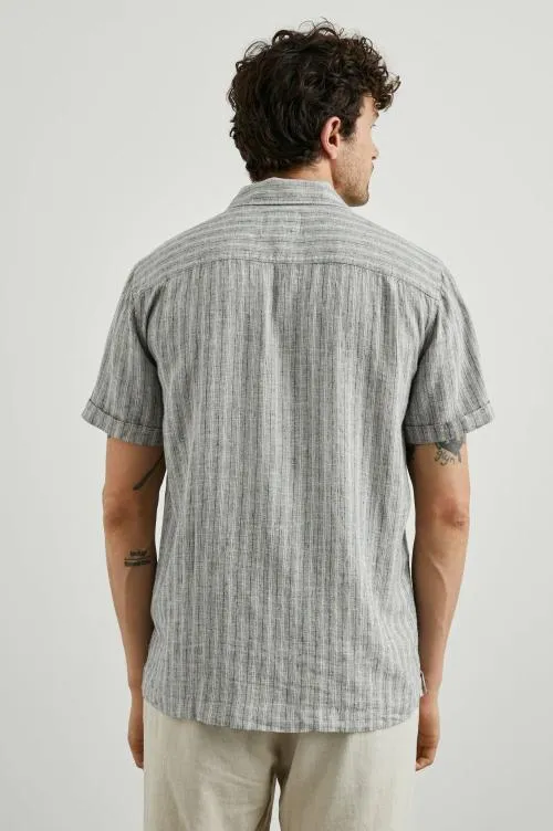 Men Rails Shirts Waimea Shirt Quino Navy Stripe Men Rails Shirts Waimea Shirt Quino Navy Stripe