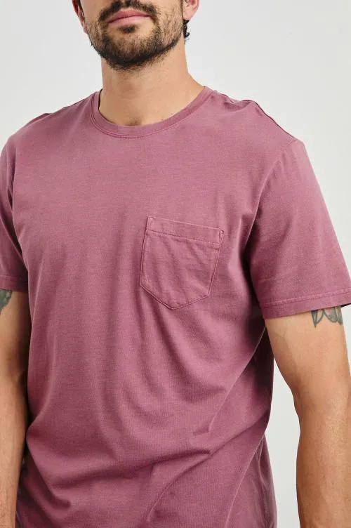 Men Rails TShirts and Polos Johnny Tshirt Cranberry Men Rails TShirts and Polos Johnny Tshirt Cranberry