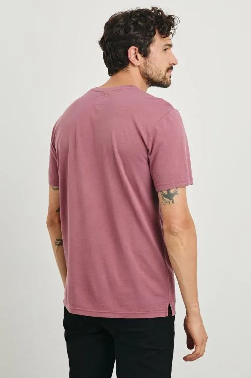 Men Rails TShirts and Polos Johnny Tshirt Cranberry Men Rails TShirts and Polos Johnny Tshirt Cranberry