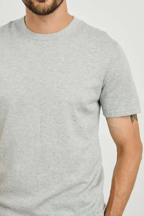 Men Rails TShirts and Polos Mason Cotton Cashmere Tshirt Heather Grey Men Rails TShirts and Polos Mason Cotton Cashmere Tshirt Heather Grey