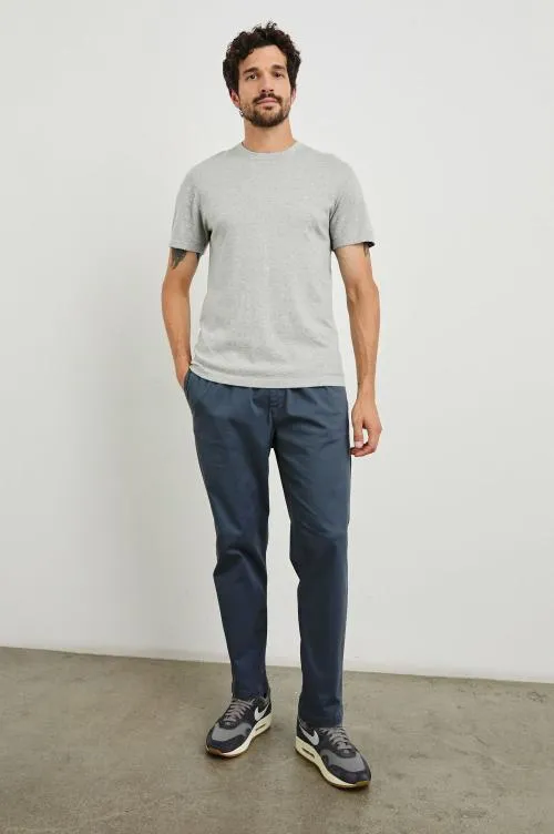 Men Rails TShirts and Polos Mason Cotton Cashmere Tshirt Heather Grey Men Rails TShirts and Polos Mason Cotton Cashmere Tshirt Heather Grey
