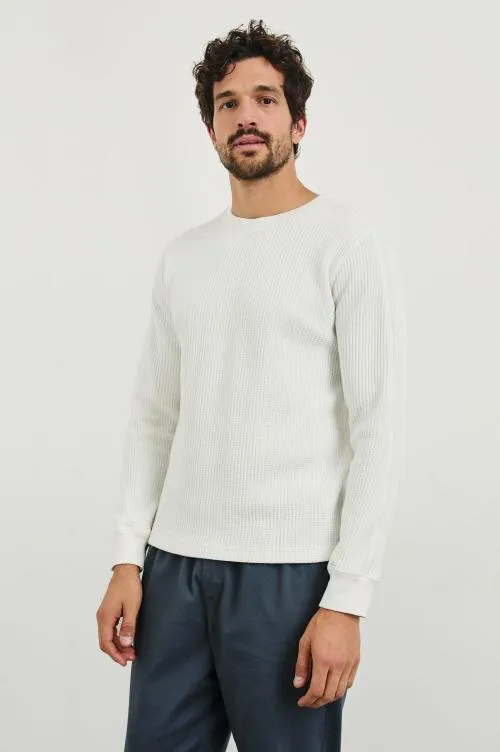 Men Rails TShirts and Polos Wade Thermal White
