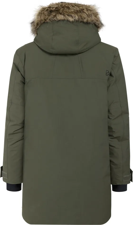 Men Rick Parka Deep Green Didriksons Autumn Jackets