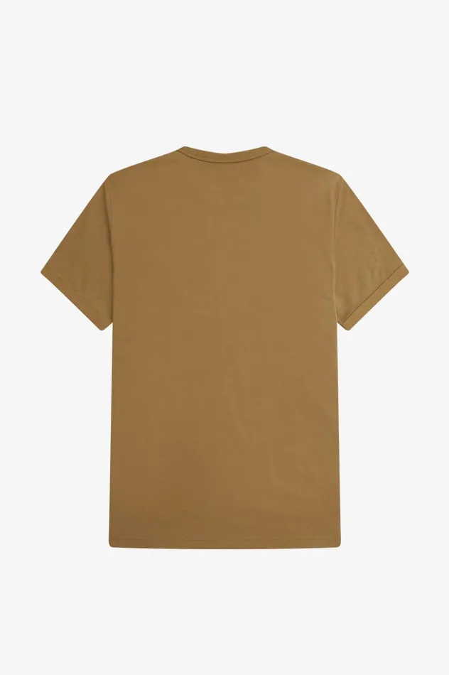Men Ringer TShirt Shaded Stone Fred Perry TShirts
