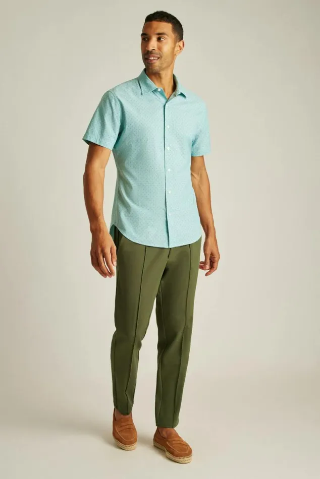 Men Riviera Short Sleeve Shirt High Tide Blue Dot Bonobos Short Sleeve Shirts Men Riviera Short Sleeve Shirt High Tide Blue Dot Bonobos Short Sleeve Shirts
