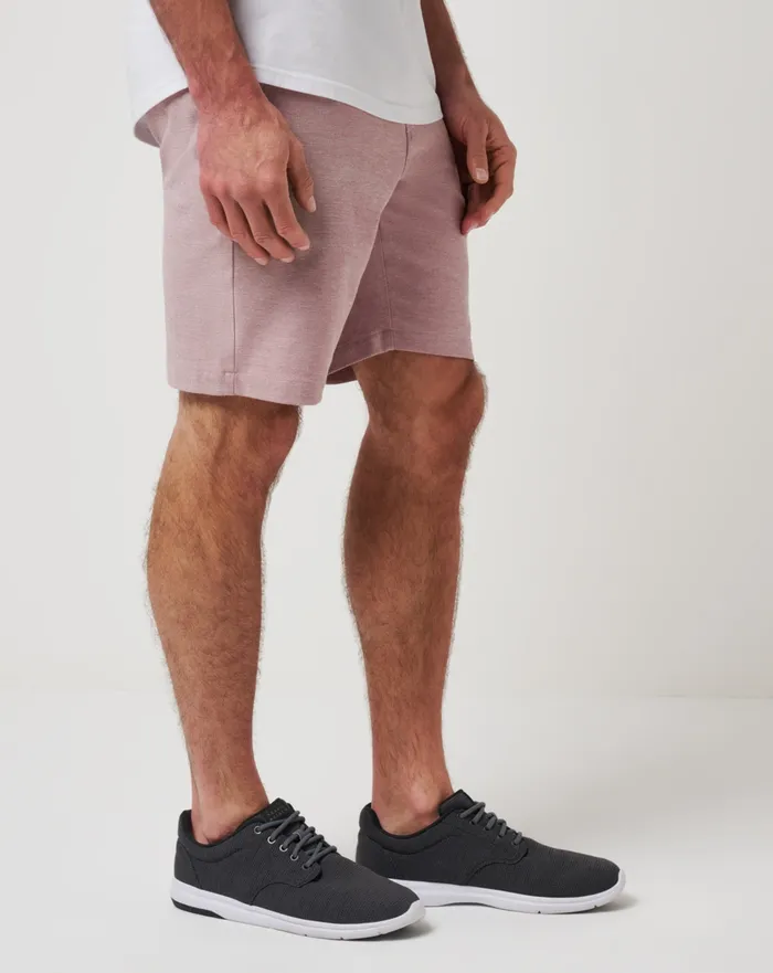 Men Shorts TravisMathew ADIRONDACK SHORT 9IN Heather Roan Rouge