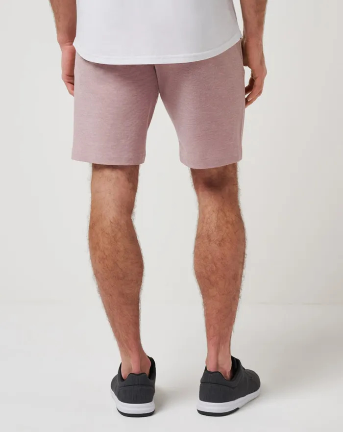 Men Shorts TravisMathew ADIRONDACK SHORT 9IN Heather Roan Rouge