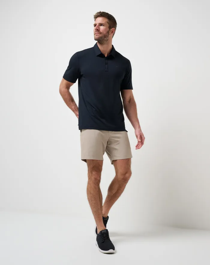 Men Shorts TravisMathew WANDERLUST SHORT 7IN Khaki