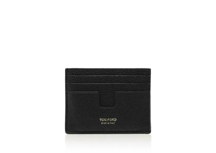 Men Small Leather Goods Tom Ford Grain Leather Classic Cardholder