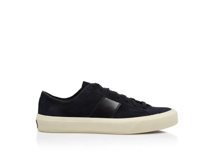 Men Sneakers Tom Ford Cambridge Lace Up Sneaker Blue