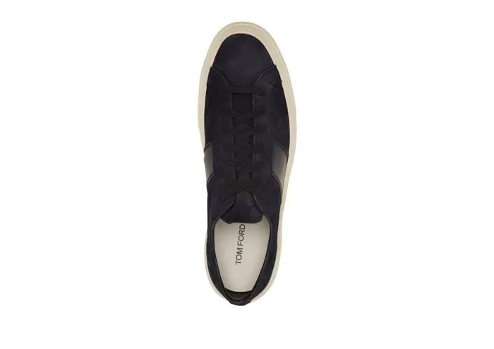 Men Sneakers Tom Ford Cambridge Lace Up Sneaker Blue Men Sneakers Tom Ford Cambridge Lace Up Sneaker Blue