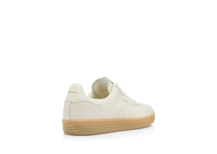 Men Sneakers Tom Ford Smooth Leather Radcliffe Sneaker Marble Amber Men Sneakers Tom Ford Smooth Leather Radcliffe Sneaker Marble Amber