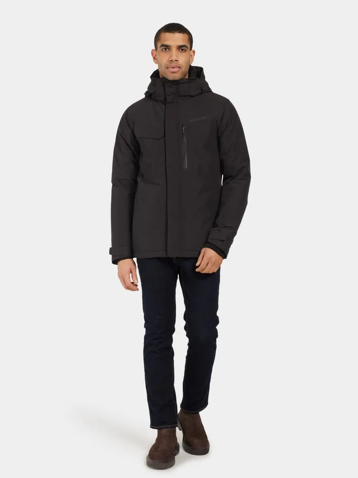 Men Stefan Jacket Black Didriksons Autumn Jackets