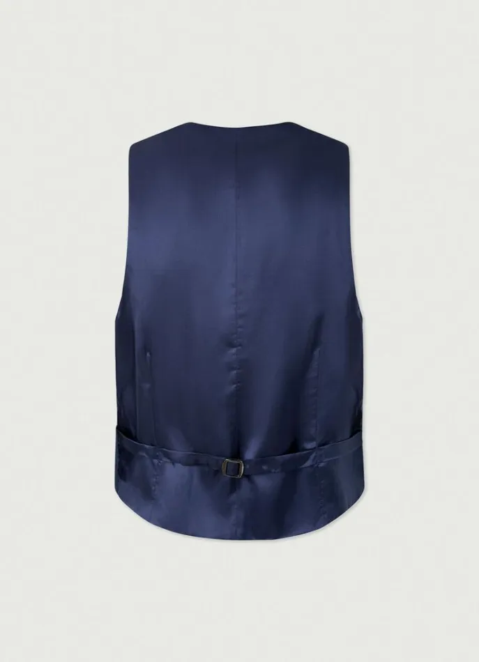 Men Suits Hackett London Prince Of Wales Check Trousers Blue