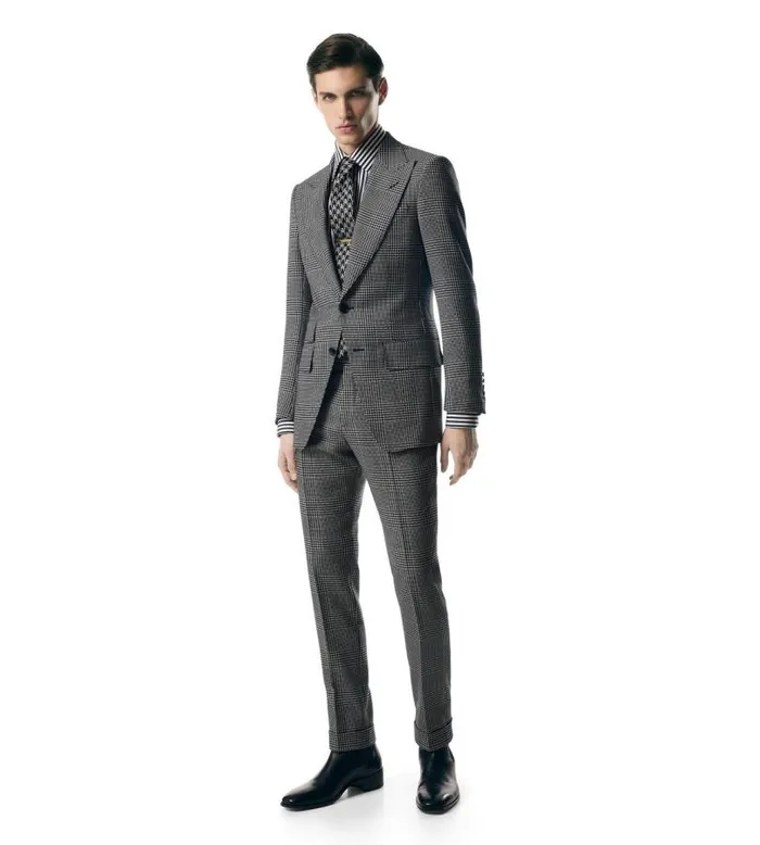 Men Suits Tom Ford Mohair Silk Atticus Suit Blackwhite Men Suits Tom Ford Mohair Silk Atticus Suit Blackwhite