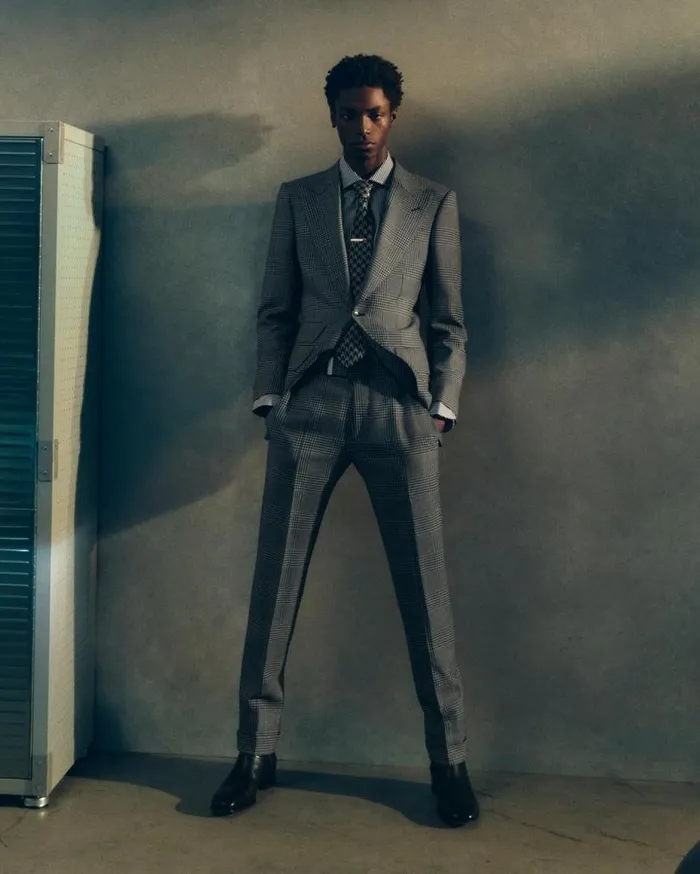 Men Suits Tom Ford Mohair Silk Atticus Suit Blackwhite Men Suits Tom Ford Mohair Silk Atticus Suit Blackwhite