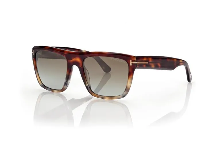 Men SUNGLASSES Tom Ford Alberto Sunglasses Dark Havana Silver Men SUNGLASSES Tom Ford Alberto Sunglasses Dark Havana Silver