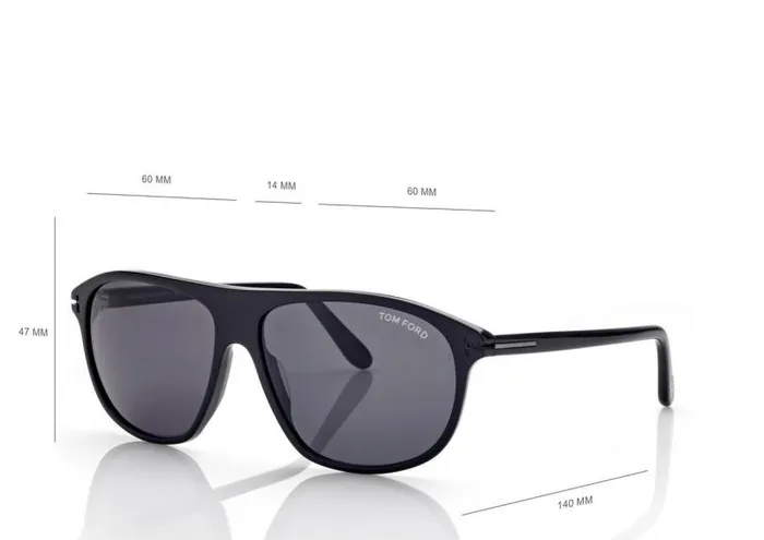 Men SUNGLASSES Tom Ford Prescott Sunglasses Black