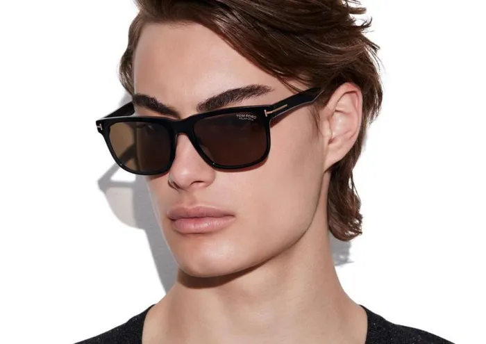 Men SUNGLASSES Tom Ford Stephenson Sunglasses Black Men SUNGLASSES Tom Ford Stephenson Sunglasses Black
