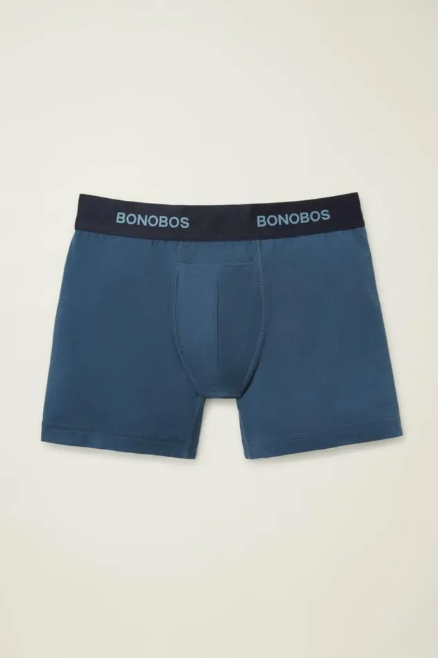 Men Supersoft Underwear Blue Bonobos Socks and Underwear