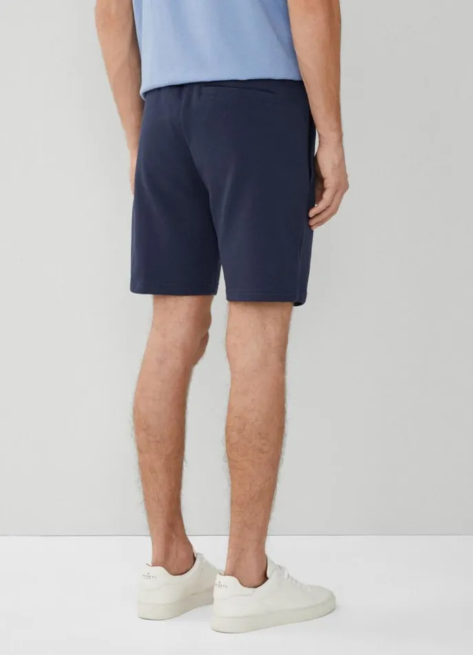 Men Sweatshirts Hackett London Classic Fit Heritage Shorts Navy