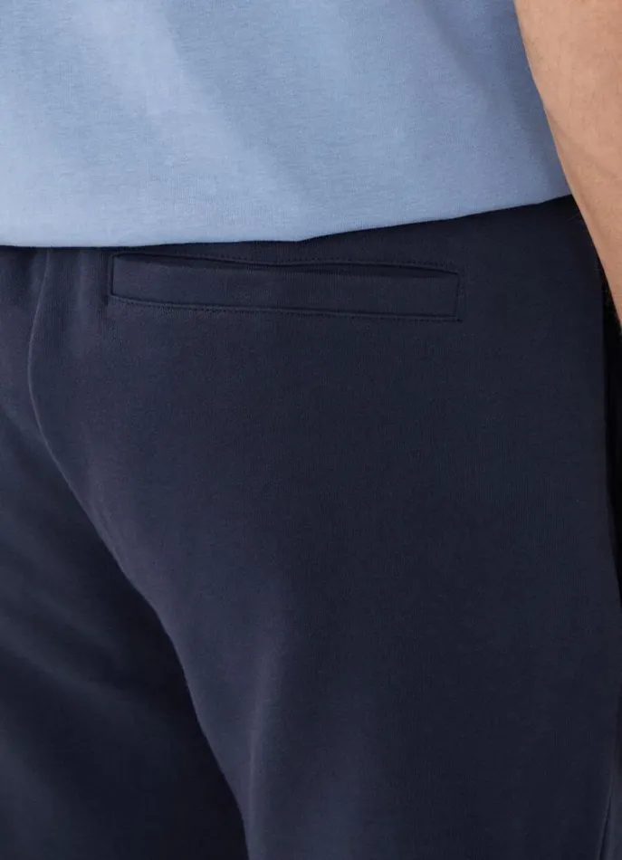 Men Sweatshirts Hackett London Classic Fit Heritage Shorts Navy