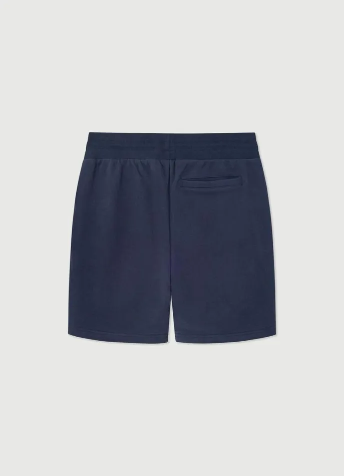 Men Sweatshirts Hackett London Classic Fit Heritage Shorts Navy
