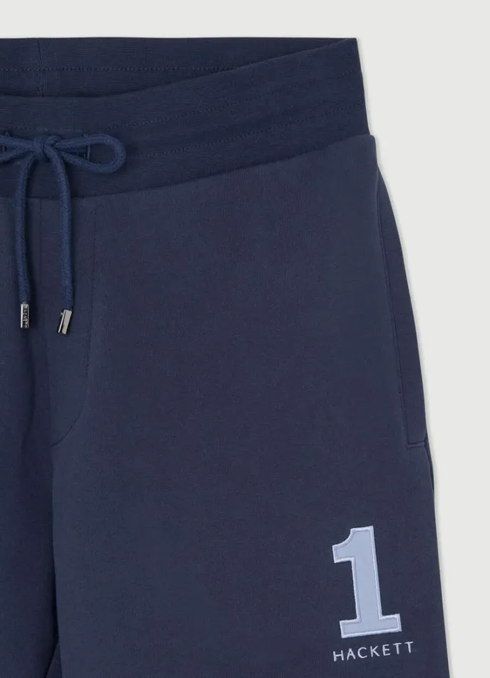 Men Sweatshirts Hackett London Classic Fit Heritage Shorts Navy