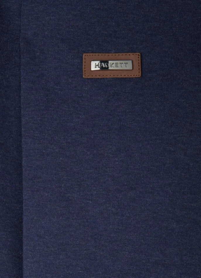 Men Sweatshirts Hackett London Classic Fit Sport Jacket Navy