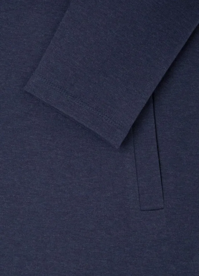 Men Sweatshirts Hackett London Classic Fit Sport Jacket Navy
