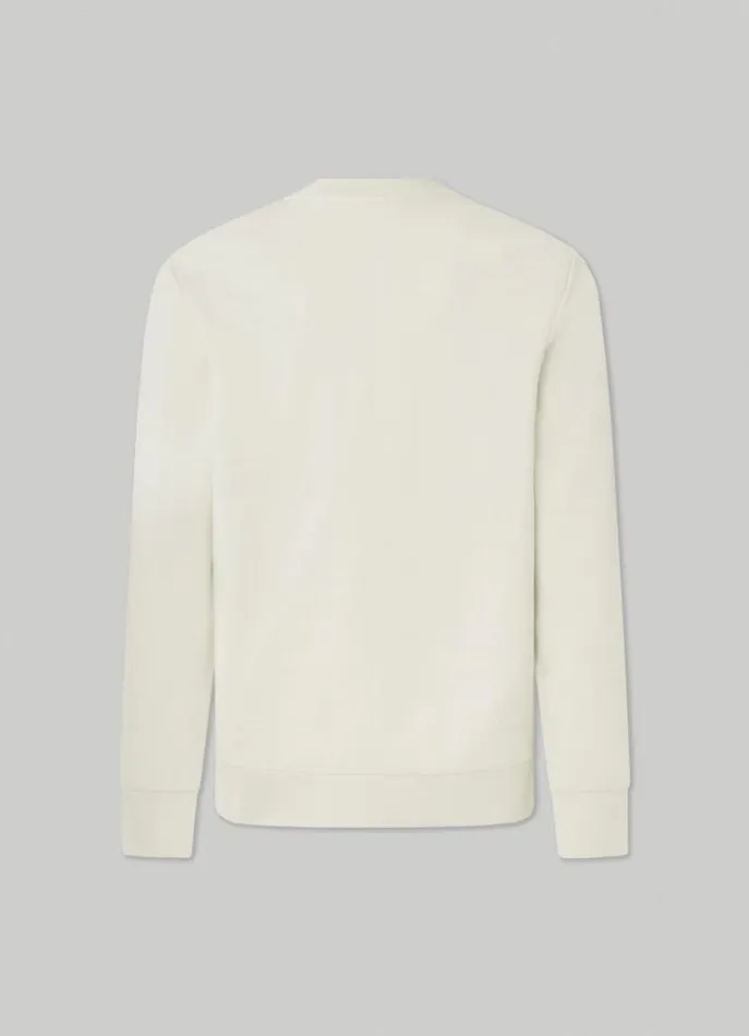 Men Sweatshirts Hackett London Hackett Sport Classic Sweatshirt Bone