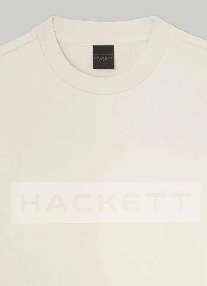 Men Sweatshirts Hackett London Hackett Sport Classic Sweatshirt Bone