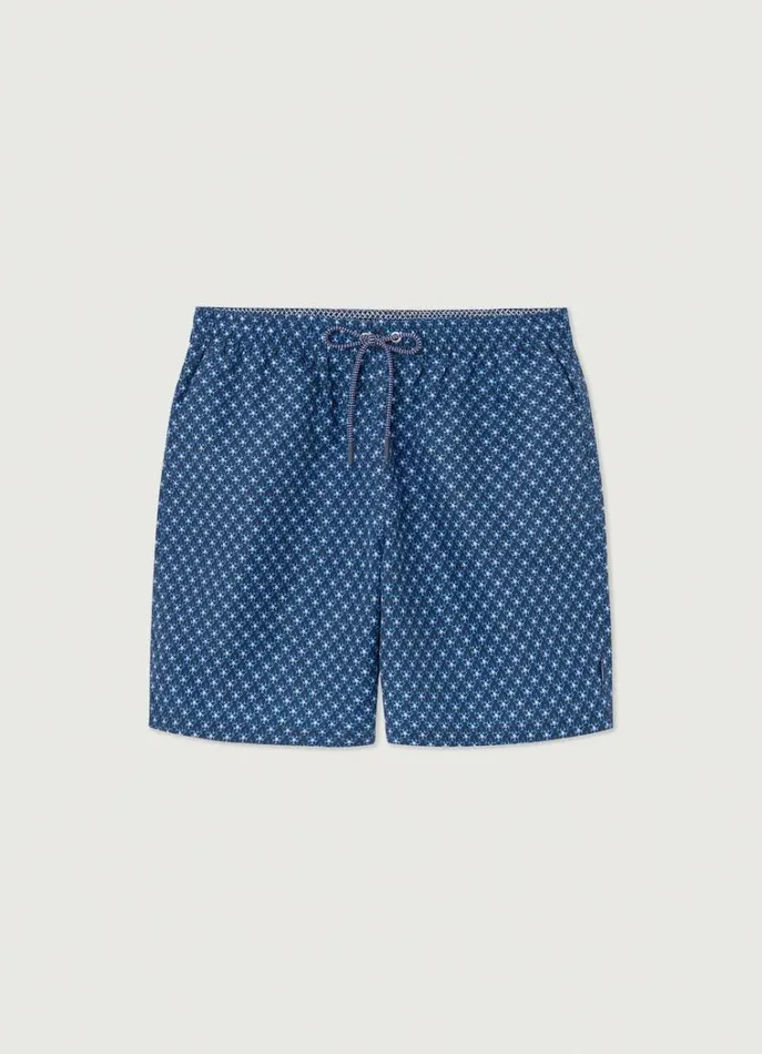 Men Swimwear Hackett London Floral Swim Shorts Navy